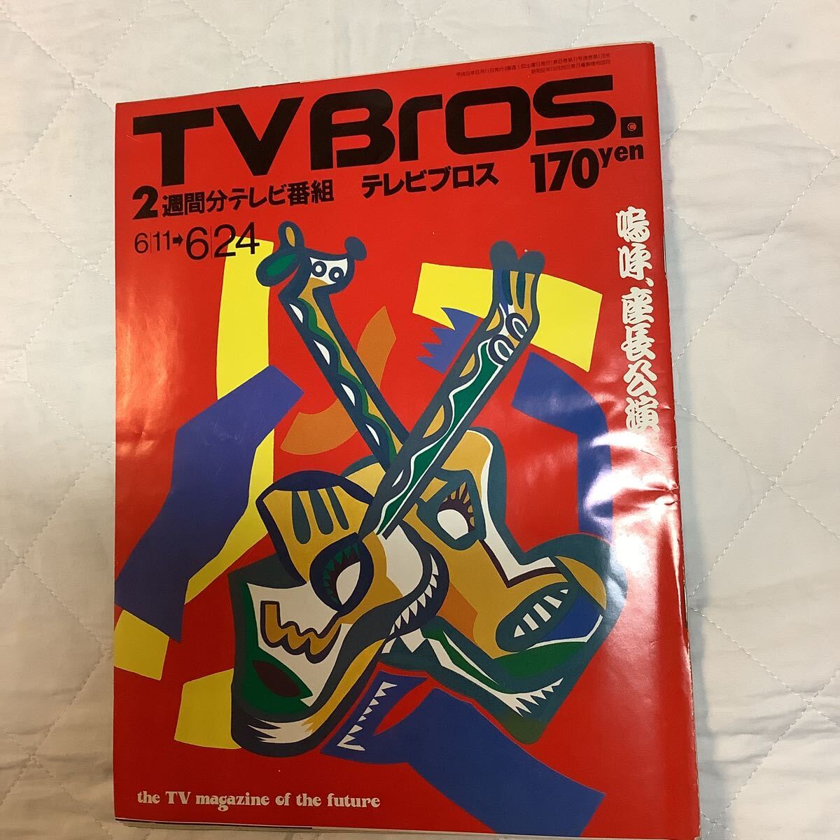 【 TV Bros テレビブロス】1994年11号 6/11-6/24 ビースティー・ボーイズ・インタビューの画像1