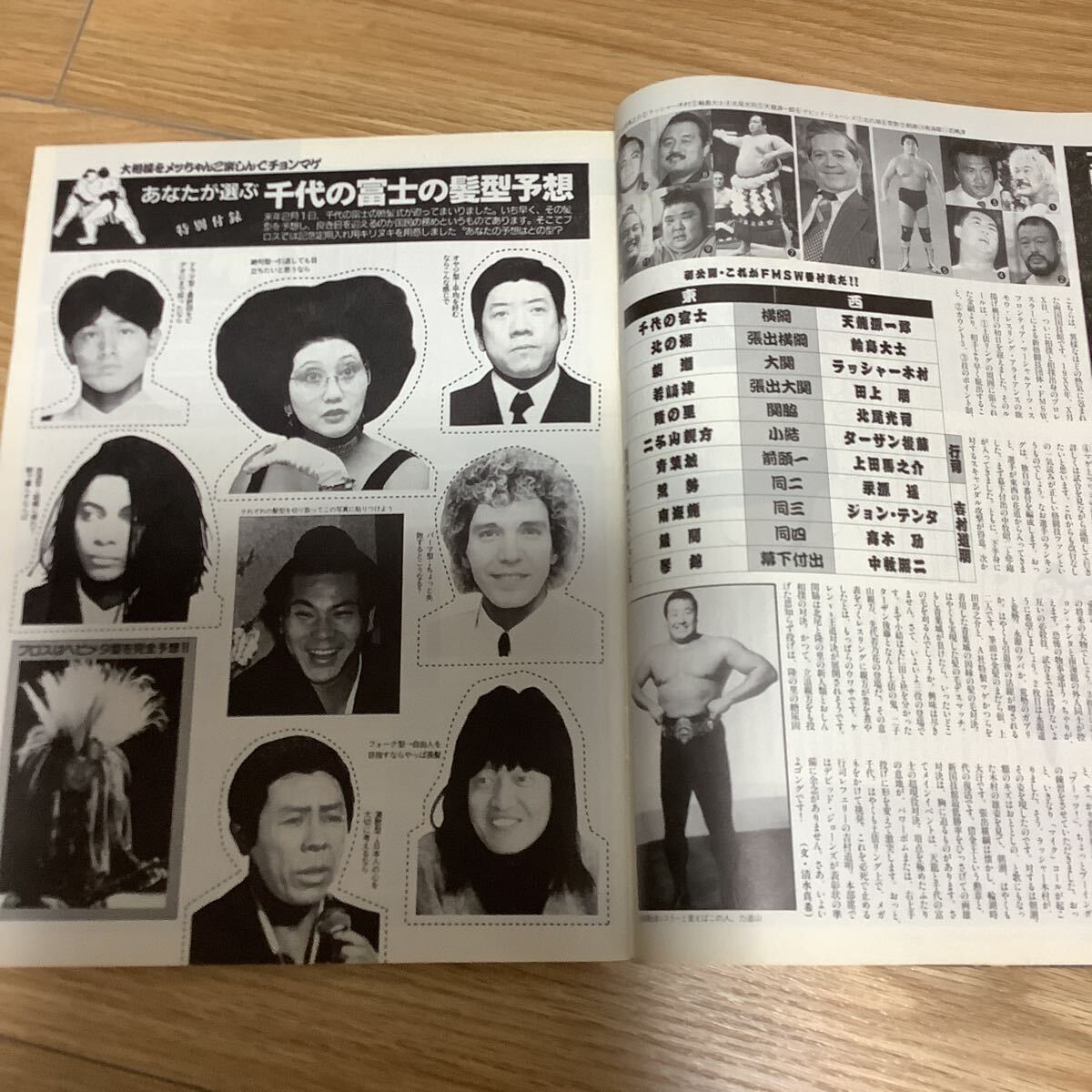 【 TV Bros テレビブロス】1991年14号 7/20-8/2 オリジナル・ラヴ/大相撲_画像6