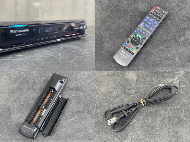 BDレコーダー【中古】動作保証 Panasonic DMR-BR570 DIGA ブルーレイディスクレコーダー DVDレコーダー/71180_画像9