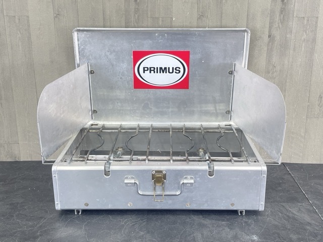 IWATANI-PRIMUS Iwatani plymouth P-2FLA-AL two burner stove aluminium silver Day Break/71142