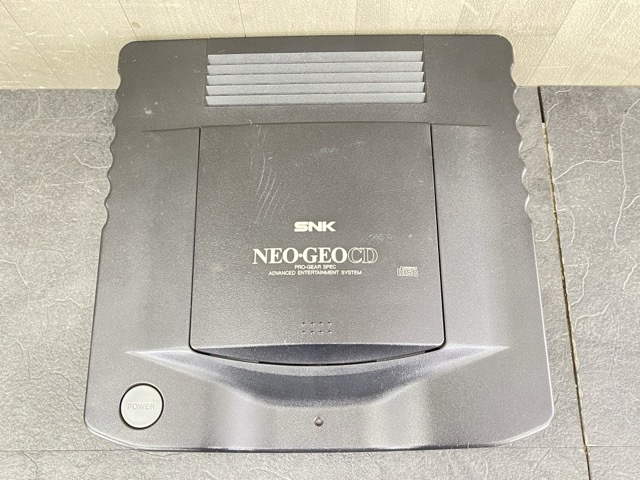 SNK NEOGEO-CD 本体のみ 【中古】 ネオジオ　CD-T01 ゲーム機 未チェック /71197_画像6