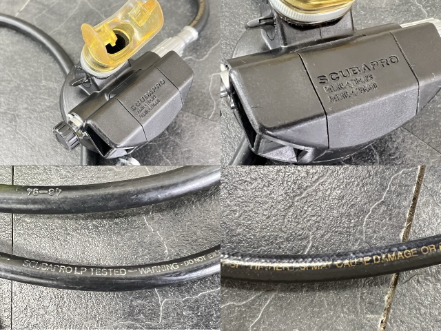 スキューバダイビング 【中古】SCUBAPRO スキューバプロ MK15 G250 SUUNTO COMPANION ダイブコンピューター レギュレーターセット/56967_画像7