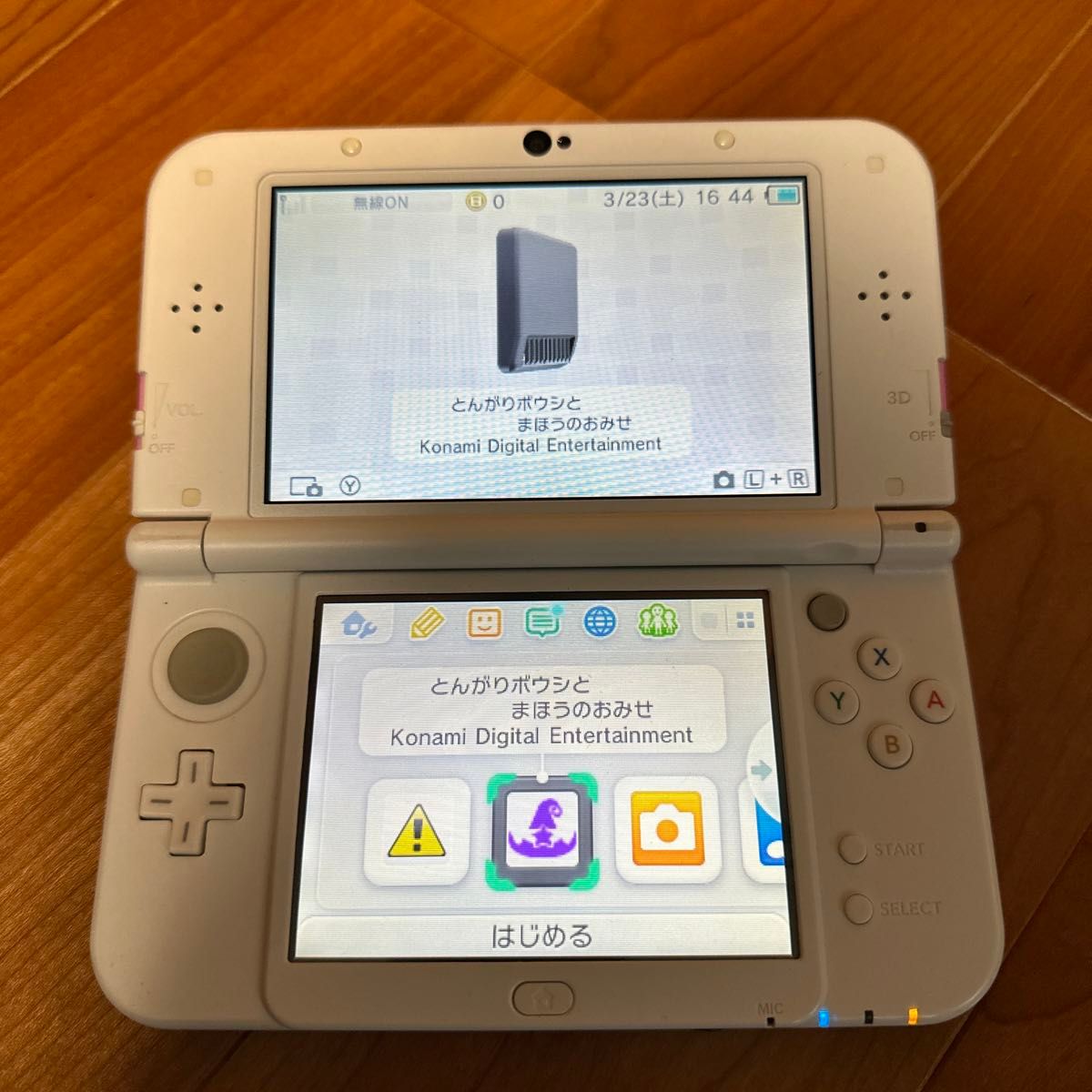 New 3DS LL ピンク×ホワイト　new 3ds ll ニンテンドー3DS