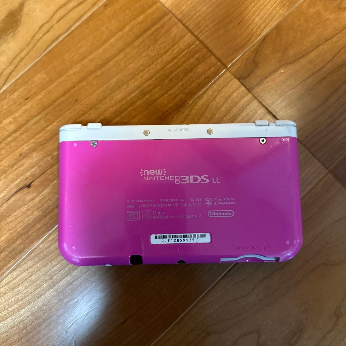 New 3DS LL ピンク×ホワイト　new 3ds ll ニンテンドー3DS