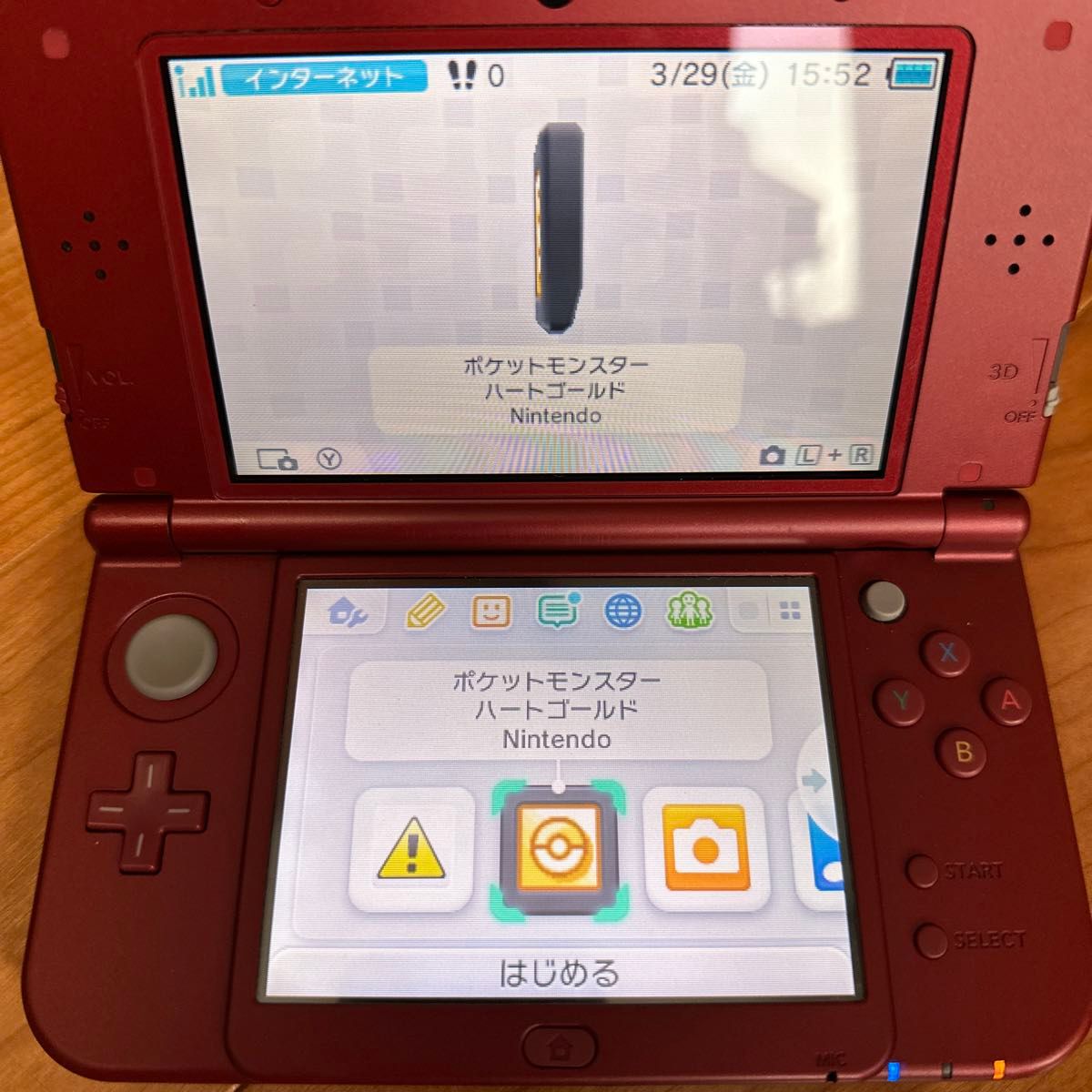 Nintendo DS ポケットモンスター ハートゴールド ソフトのみ