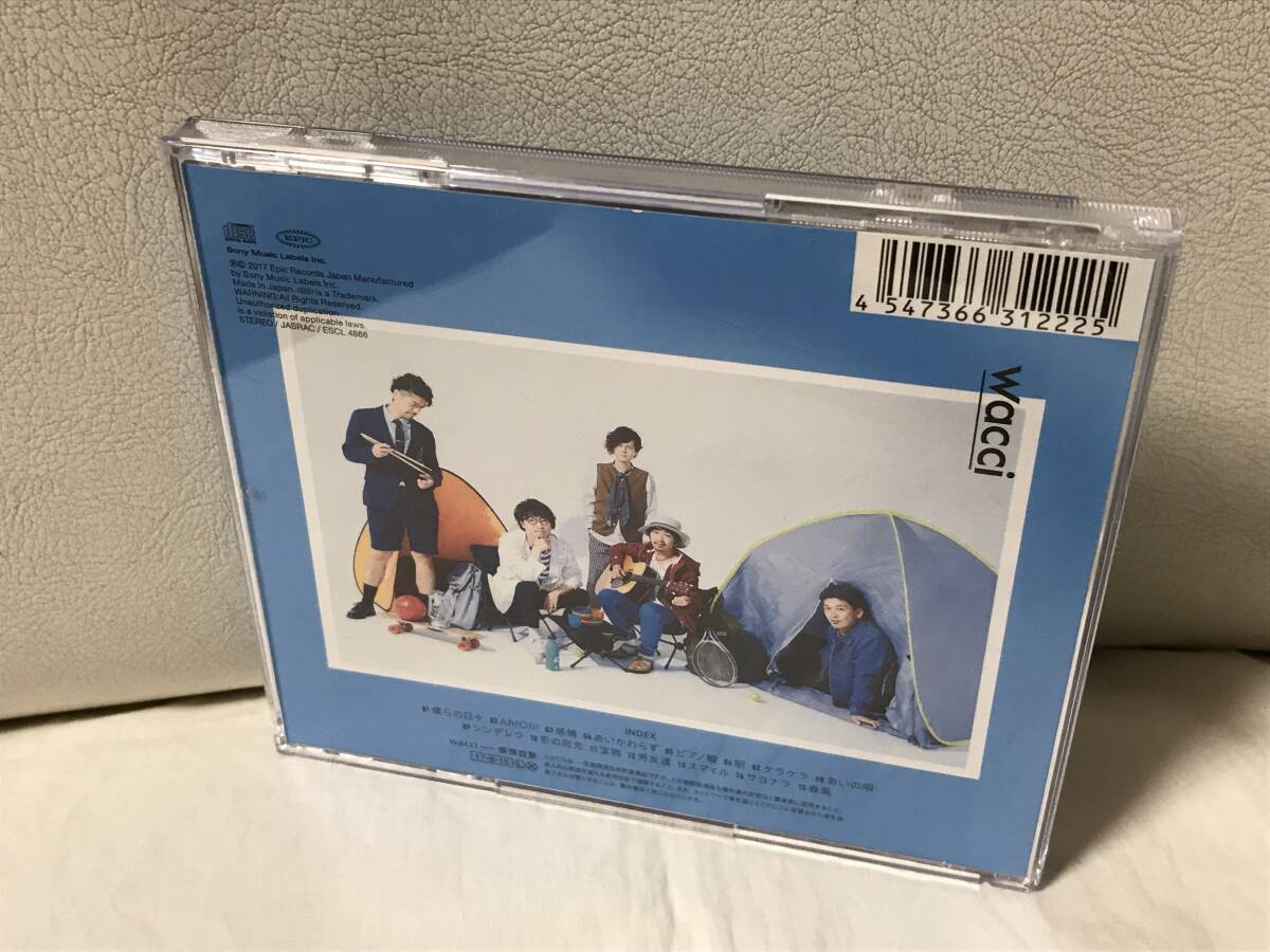 wacci　感情百景　通常盤　CD　アルバム　レンタルUP　Ah!Oh!　サヨナラ　ケラケラ　など収録　ケース交換済み　即決/送料無料_画像2