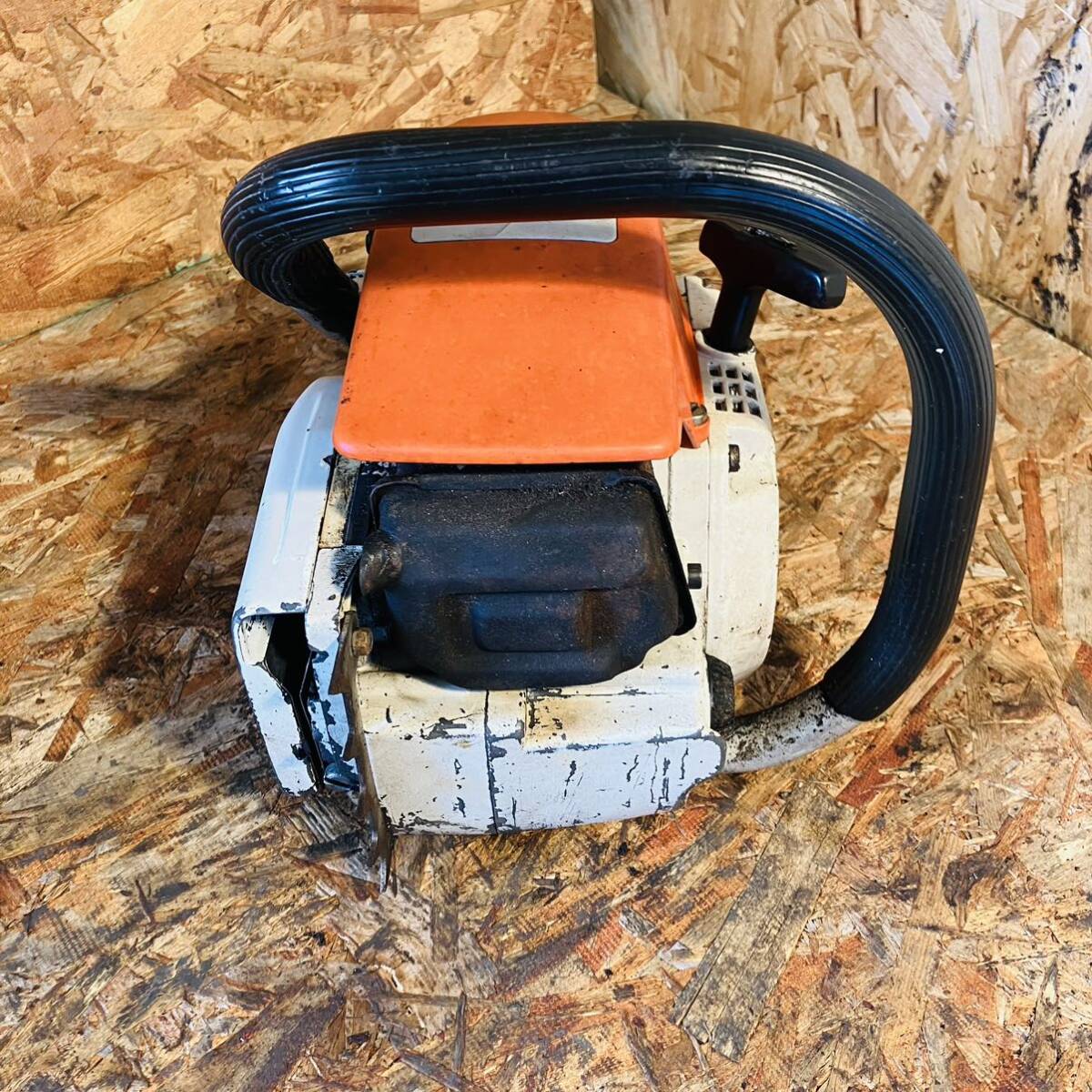 STIHL 028AV 初爆確認済み ジャンク 現状品 スチール エンジンチェーンソー の画像4