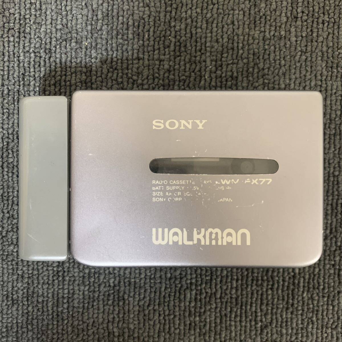 SONY WM-FX77 ソニー カセットウォークマン カセットプレーヤー ポータブルカセットプレーヤー WALKMAN_画像3