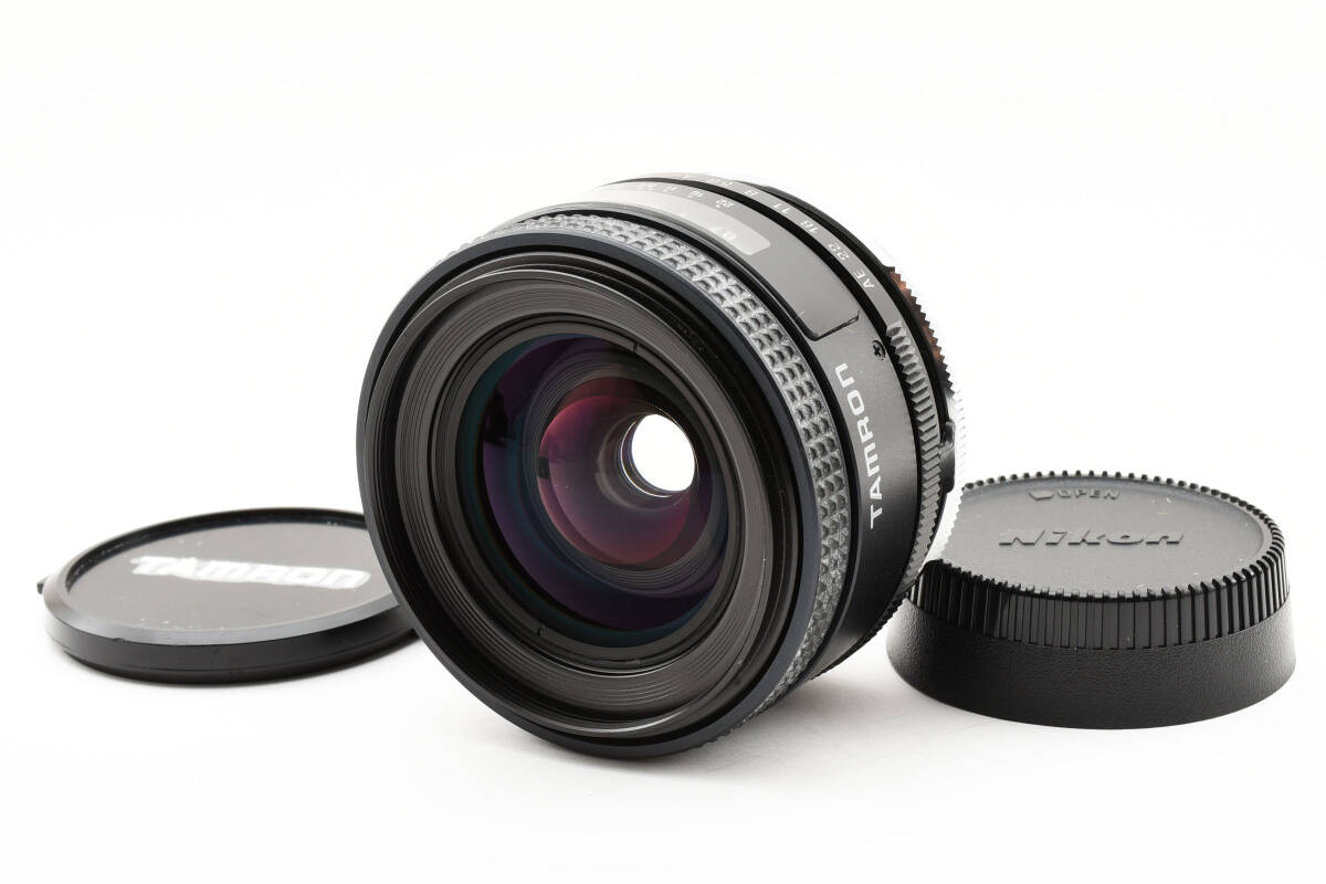 【美品】ニコン用 Tamron 24mm f/2.5 Adaptall 01BB Prime MF Lens for Nikon Ai F mount マニュアルフォーカス 8432