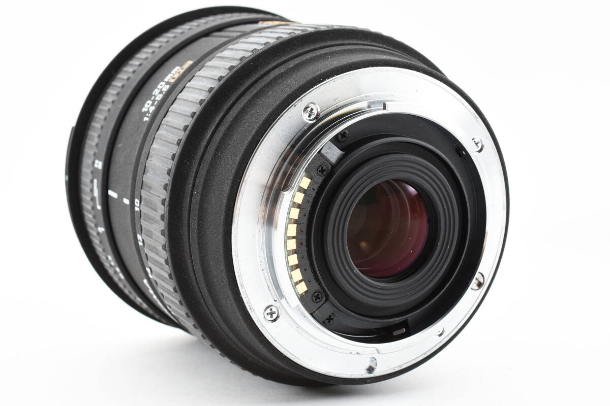 【美品】ソニーミノルタ用 SIGMA 10-20mm f/4-5.6 DC EX AF Zoom Lens for SONY A-Mount オートフォーカス 8406_画像5