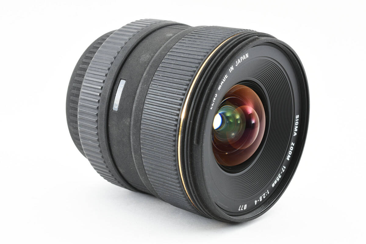 【並品】キャノン用 Sigma EX 17-35mm F/2.8-4 DG HSM Wide Angle Zoom Lens for canon オートフォーカス 5807_画像3