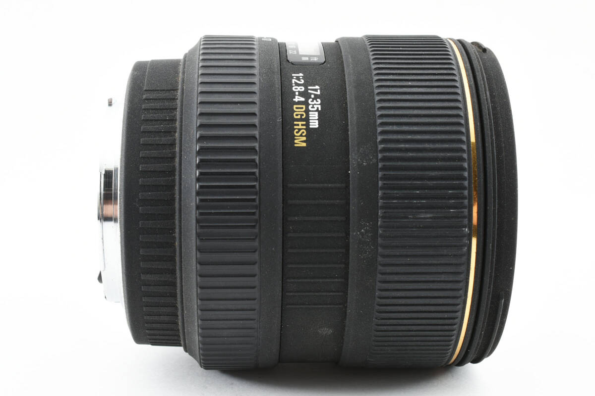 【並品】キャノン用 Sigma EX 17-35mm F/2.8-4 DG HSM Wide Angle Zoom Lens for canon オートフォーカス 5807_画像7