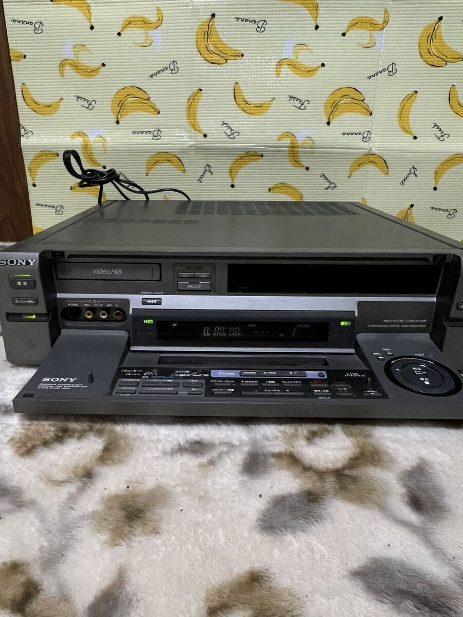 SONY ソニー WV-SW1 Hi8/S-VHSビデオデッキ プレーヤー/レコーダー●現状品_画像1