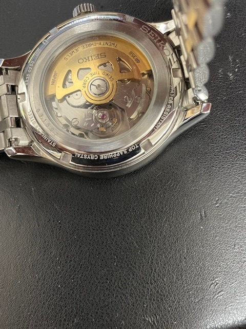 【U10600】 SEIKO PRESAGEメンズ腕時計　4R35-02S0 稼働品 　自動巻き セイコー　プレサージュ_画像4