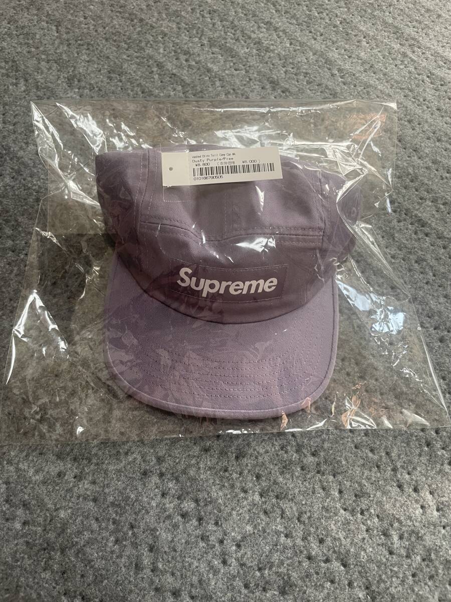 supreme washed chino twill camp cap シュプリーム　キャンプキャップ　正規品　_画像7