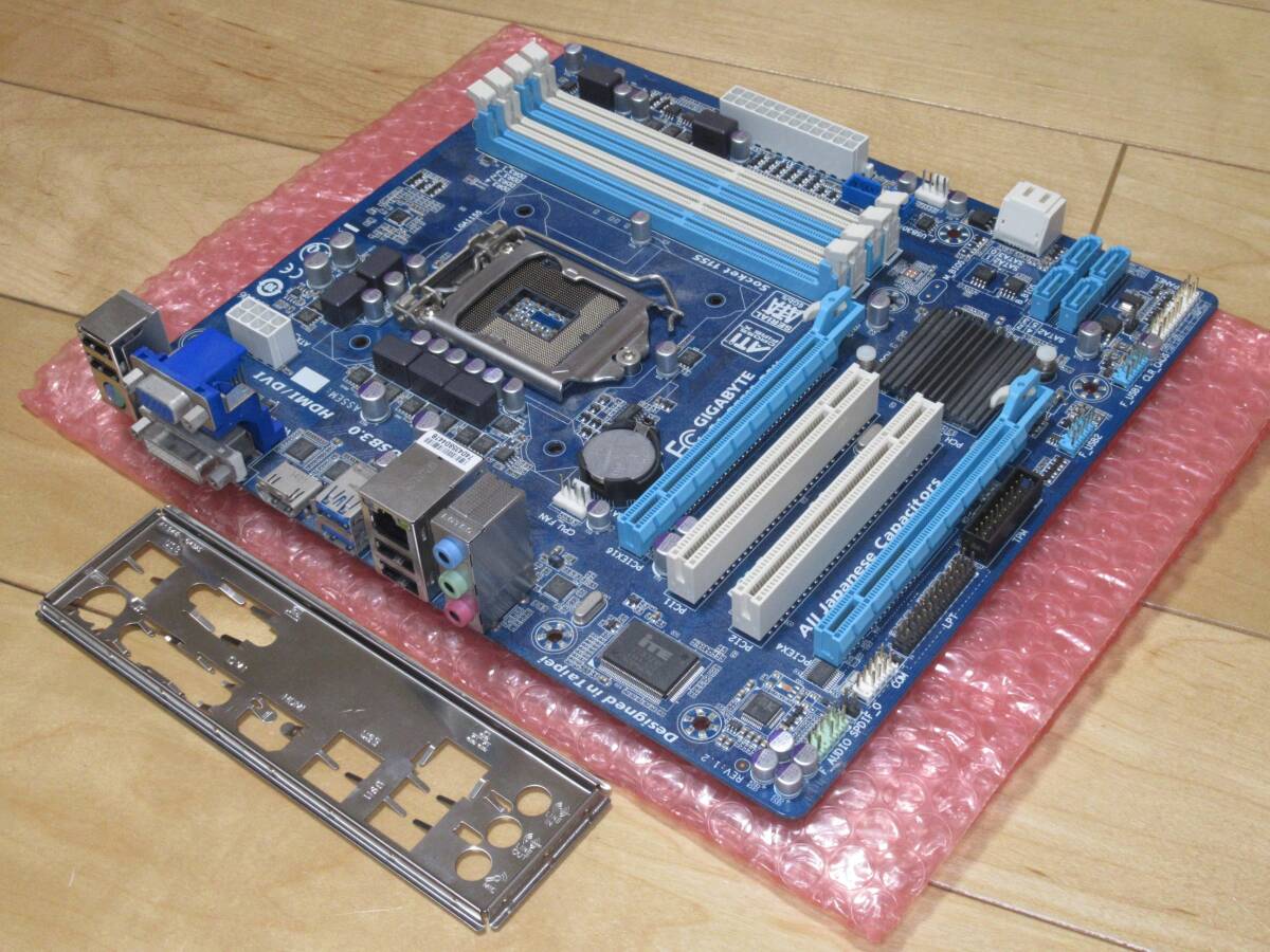 GIGABYTE GA-B75M-D3H rev1.2 （LGA1155，microATX）_画像1