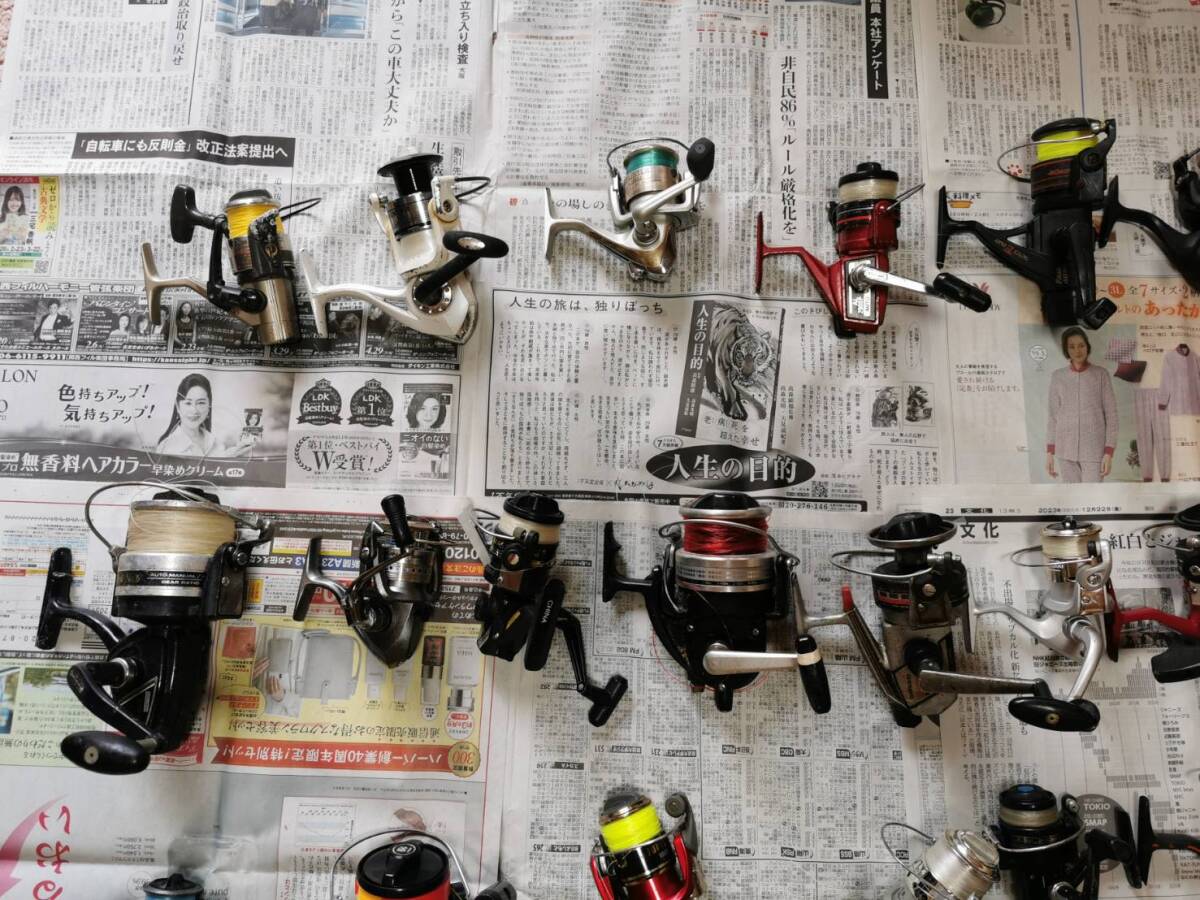 DAIWA SHIMANO RYOBI など 他 リール まとめて 現状中古品_画像1