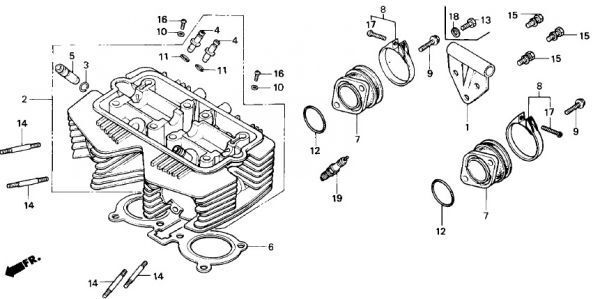 CB250T 純正 オイル エレメント set CB250N フィルター CB400T ホーク 2 CB400N ホーク 3 バブ CB400D NC01 CM400T MC04 CM250T .413/140sの画像4