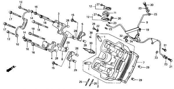 MC08 後期 純正 インシュレーター 2個 set 送料250円～ VT250F VT250Z インテグラ VT250F2F INTEGRA 新品 キャブ インシュ vt250fe .mj8x2の画像2