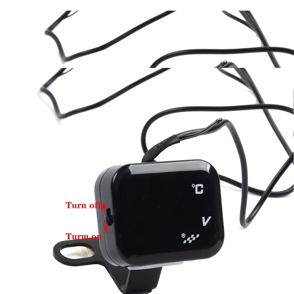 KOSO電圧・温度計　USB充電機能付き 国内発送_画像5