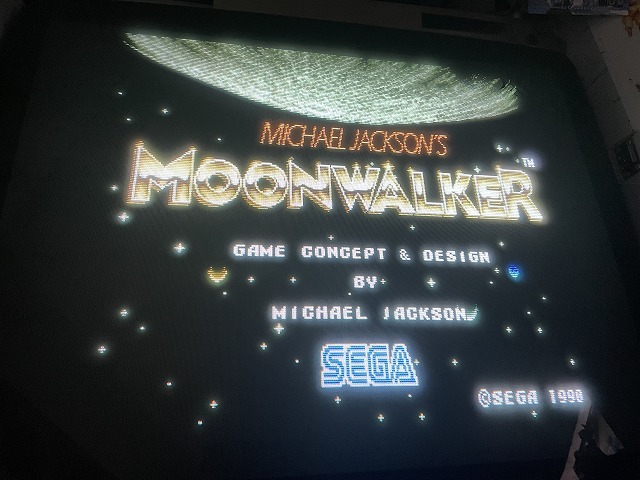 セガ マイケル・ジャクソンズ・ムーンウォーカー SEGA Michael Jackson’s MOONWALKER 基板のみ 全ROM(C)の画像1