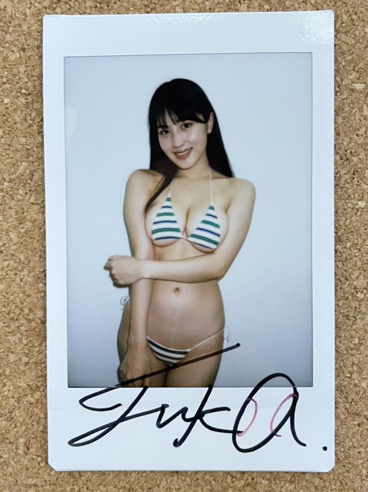 花咲楓香　ミルキー グラマー　 直筆サイン入り現場チェキ 数量限定　 _画像1