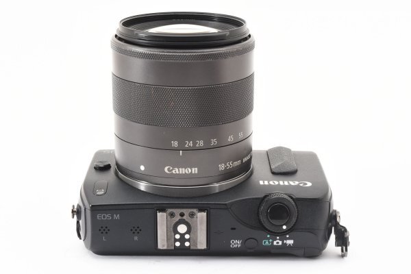 ADS3242★ 美品 ★ キヤノン Canon EOS M EF-M18-55mm F3.5-5.6 IS STM ミラーレス一眼 レンズキット_画像7