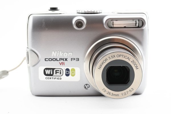 ADS3326★ 美品 ★ ニコン NIKON COOLPIX P3_画像3