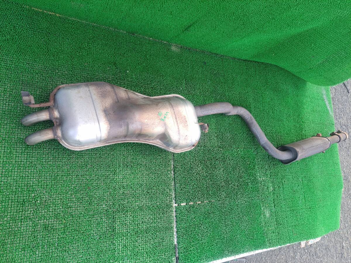 316 VW 9CAWU New Beetle original rear muffler nozzle exhaust pipe * delivery conditions equipped 