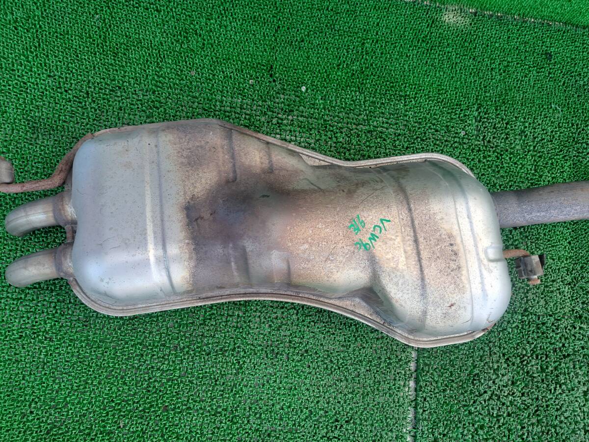 316 VW 9CAWU New Beetle original rear muffler nozzle exhaust pipe * delivery conditions equipped 