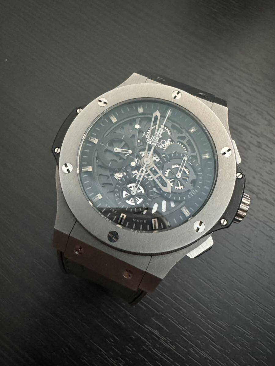 ウブロ HUBLOT ビッグバン アエロバン 999本限定品 個人出品の画像1