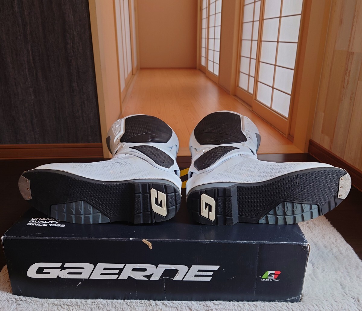 ガエルネ GAERNE SG22 新型ブーツ 最上級グレード オフロード モトクロス エンデューロ ブーツ WHITE_画像6
