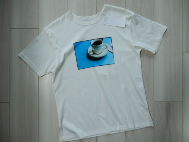  Area Free * новый товар сделано в Японии . делать фото сотрудничество футболка оттенок белого обычная цена 9900 иен Onward . гора *size38