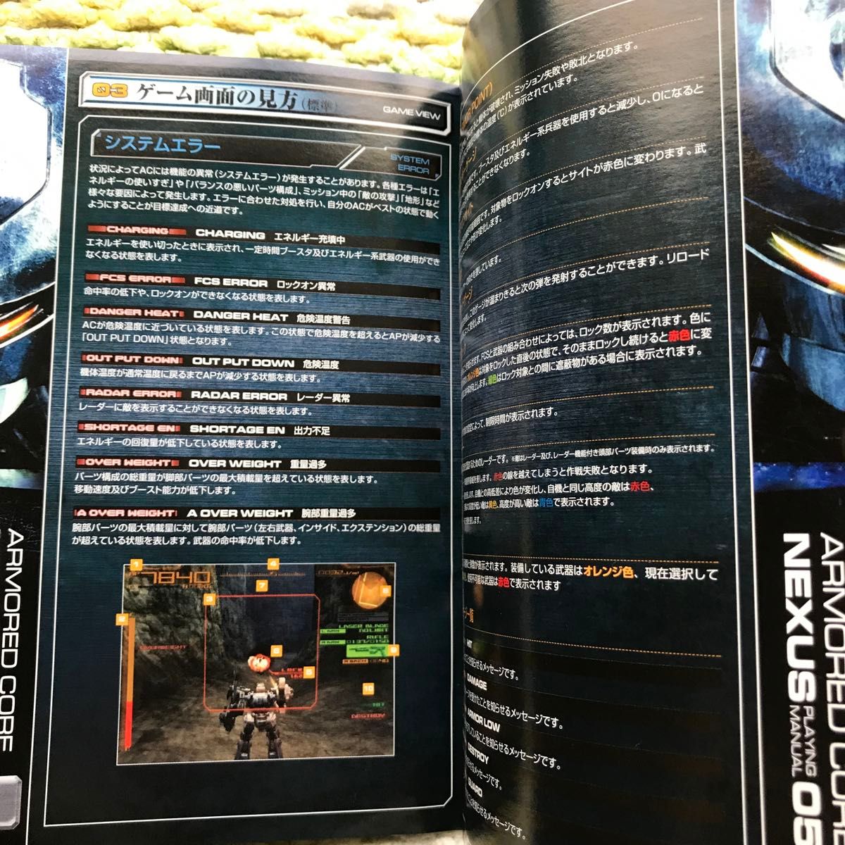 【PS2】 アーマード・コア ネクサス armored core nexus
