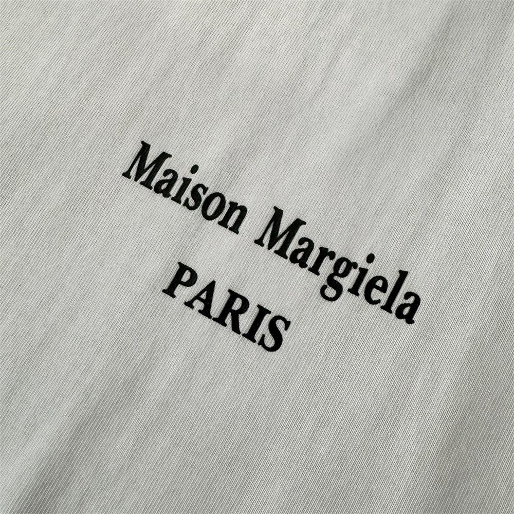 ※Maison Margiela※ メゾンマルジェラ MM6 長袖 カットソー 長袖シャツ メンズ レディース 白 oversize ファッション トップス Mサイズ_画像3