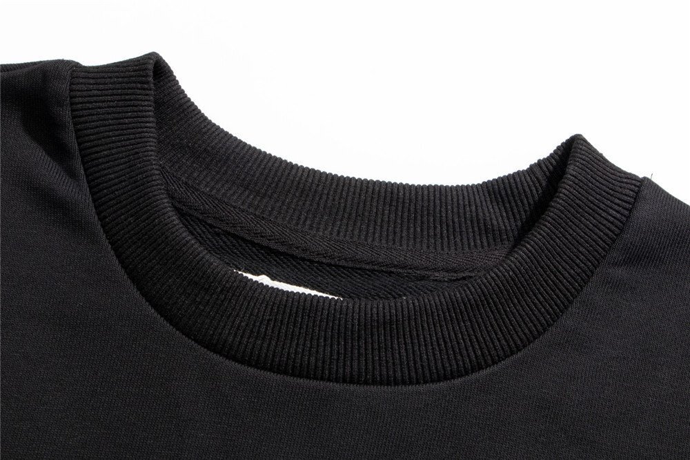Maison Margiela / メゾンマルジェラ MM6 長袖 tシャツ メンズ レディース 黒 oversize ナンバーロゴ ファッショントップス Lサイズの画像4