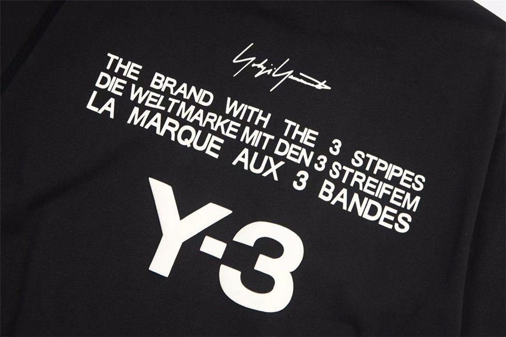 Y-3 YOHJI YAMAMOTO 半袖 Tシャツ ブラック カジュアル t-shirt 男女兼用 カットソー コットン ヨウジヤマモト Lサイズ_画像5