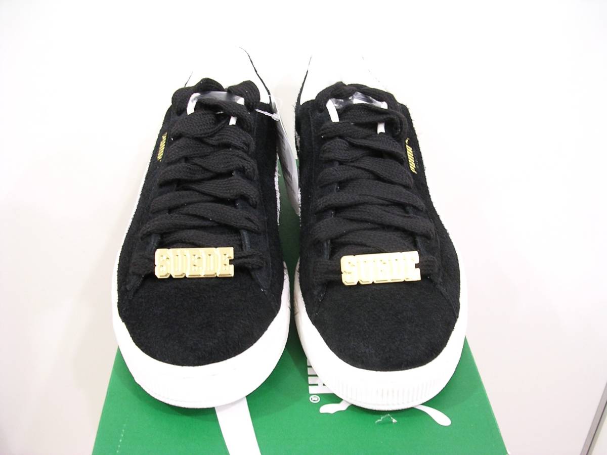 新品 PUMA SUEDE FAT LACE 黒白 US11 29cm 定価13200円 限定モデル プーマ スエード ファットレース #393167-03 クライド CLYDE_画像8