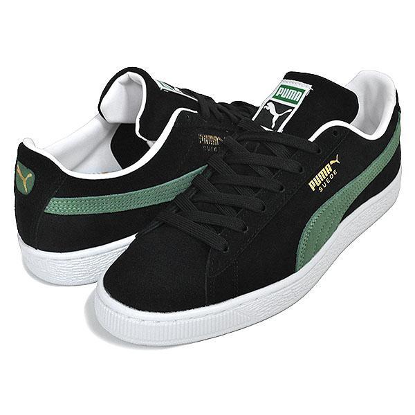 新品 PUMA SUEDE CLASSIC XXI 黒緑 29cm US11 完売サイズ プーマ スエード クラッシック XXI #374915-60 クライド CLYDE_画像6