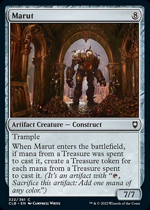 MTG ■無/英語版■ 《マールート/Marut》★FOIL★ 統率者レジェンズ：バルダーズゲートの戦い CLB_画像1