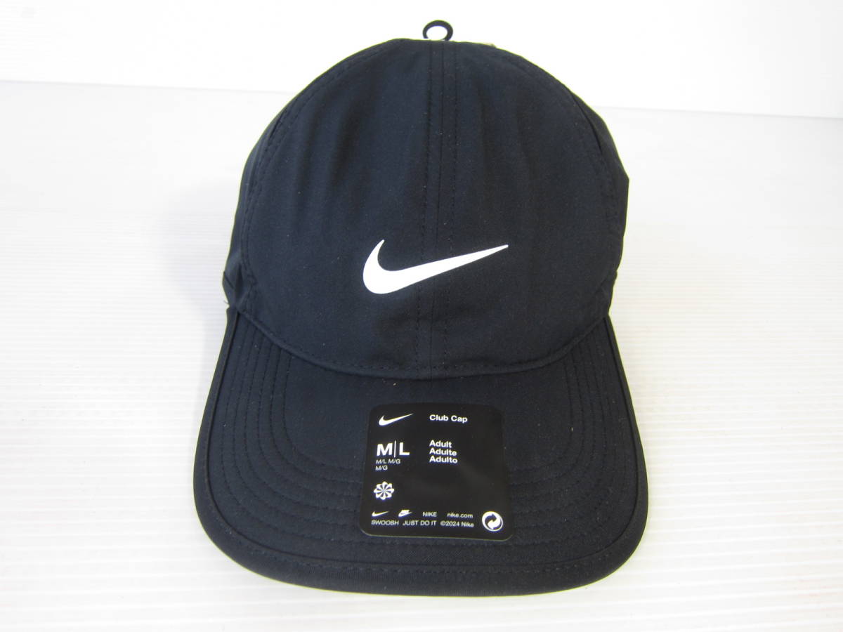  new goods * Nike nike cap M~L hat black black running jo silver g marathon walking training Golf / visor free 