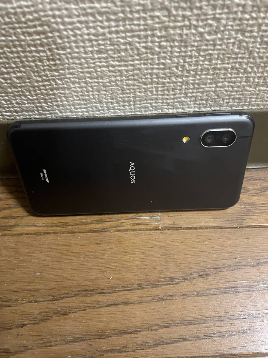 AQUOS sense3 SHV45 ブラック au SIMフリー No11