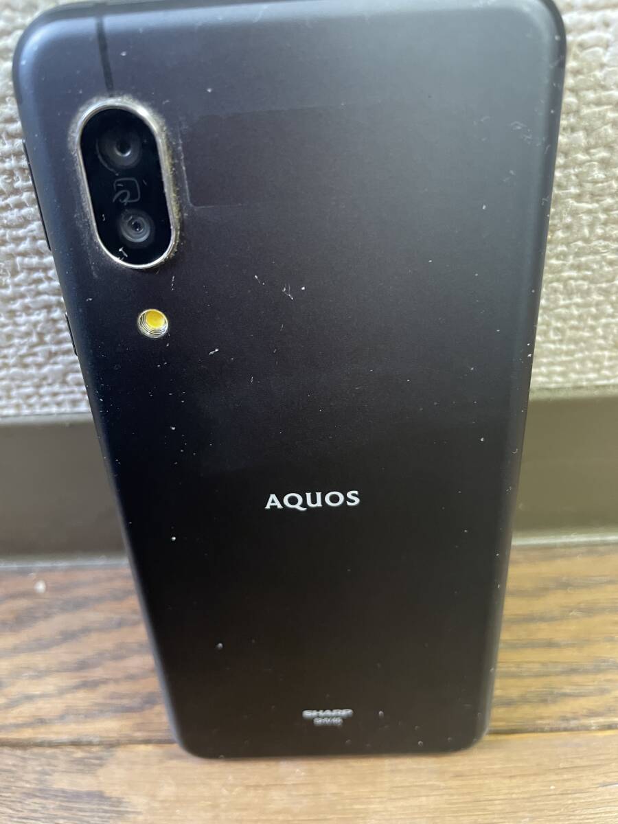 AQUOS sense3 SHV45 ブラック au SIMフリー　No14