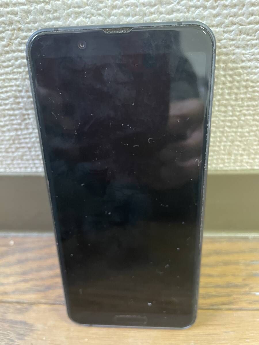 AQUOS sense3 SHV45 ブラック au SIMフリー　No14