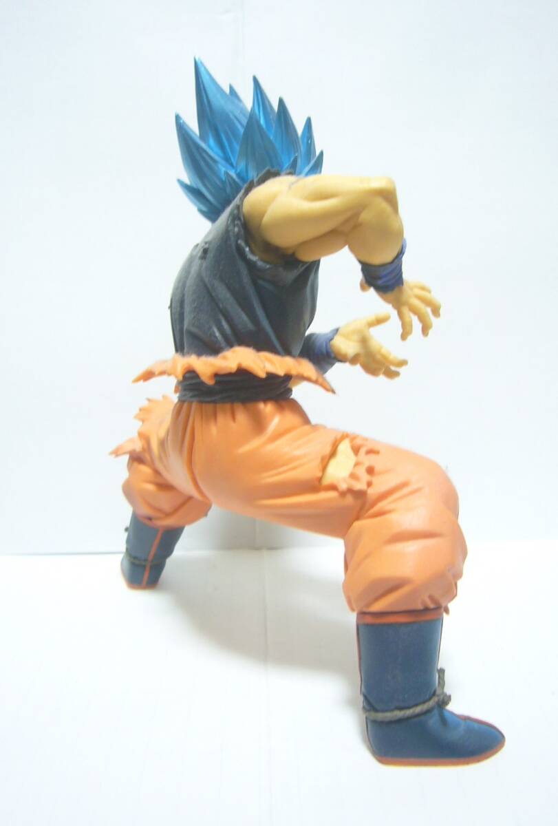 MAXIMATIC THE SON GOKU II 超サイヤ人ゴッド超サイヤ人孫悟空 ドラゴンボール超 MASTERLISEサイズ バンプレスト 鳥山明 巨大フィギュア_画像9