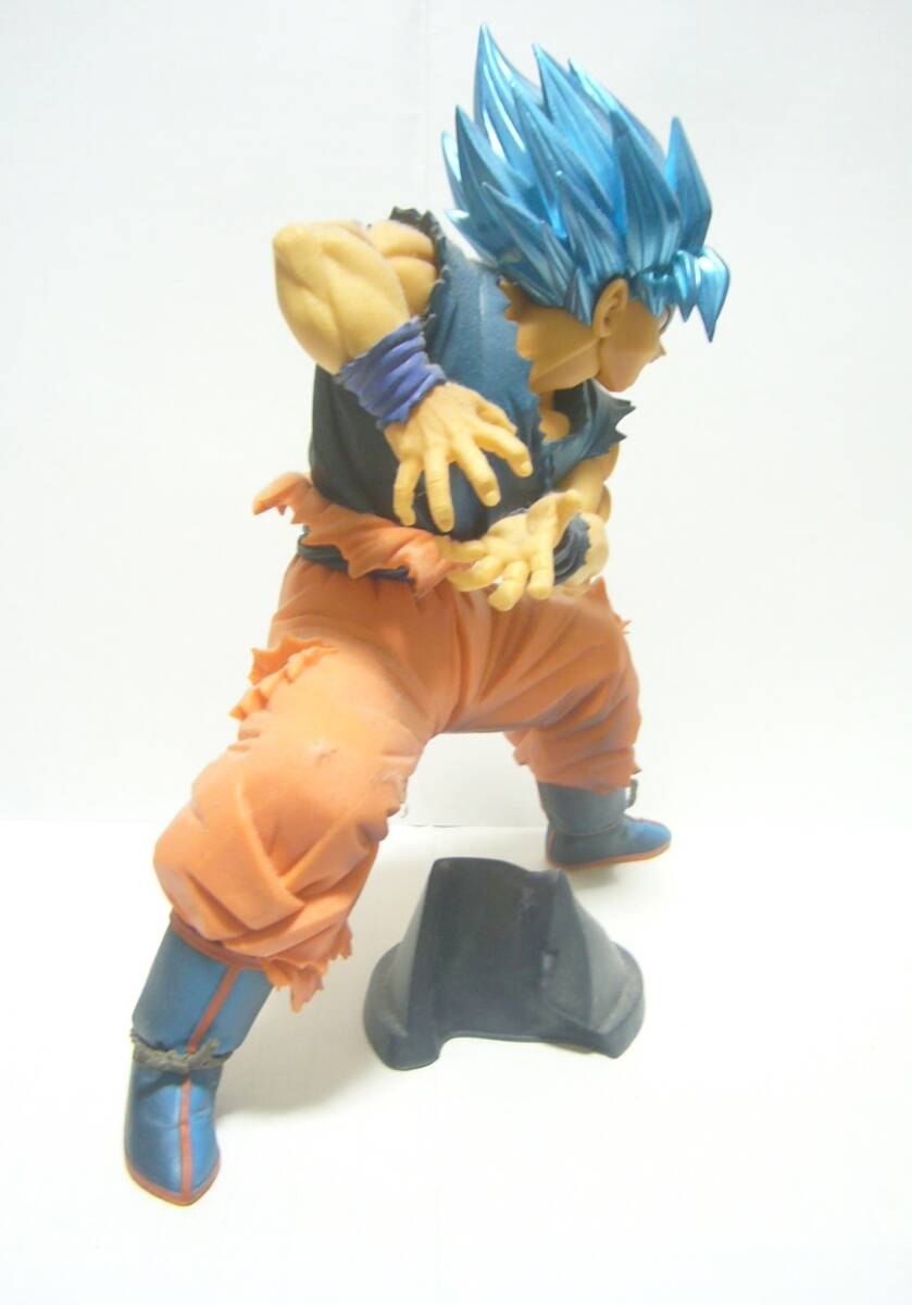 MAXIMATIC THE SON GOKU II 超サイヤ人ゴッド超サイヤ人孫悟空 ドラゴンボール超 MASTERLISEサイズ バンプレスト 鳥山明 巨大フィギュア_画像8