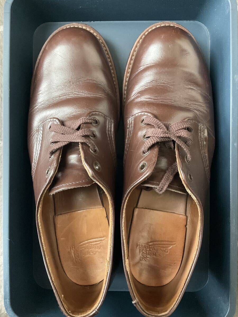 RED WING レッドウィン8050 FOREMAN OXFORD フォアマン オックスフォード US9.5 ブラウン_画像1