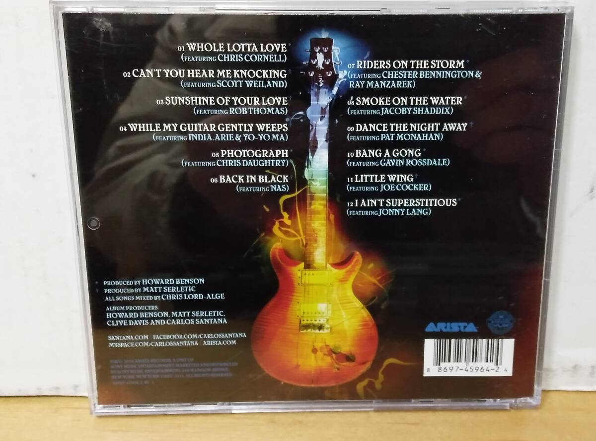 SANTANA/Guitar Heaven・米盤CD_画像2