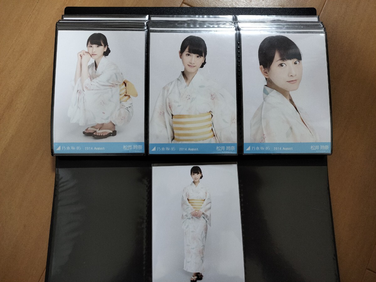  Nogizaka 46 life photograph full comp yukata 2014 hall all 168 sheets -ply . less 