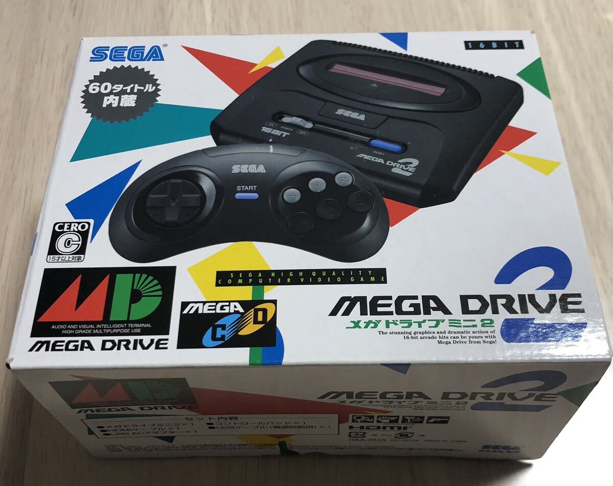 SEGA メガドライブミニ2 中古 美品の画像1